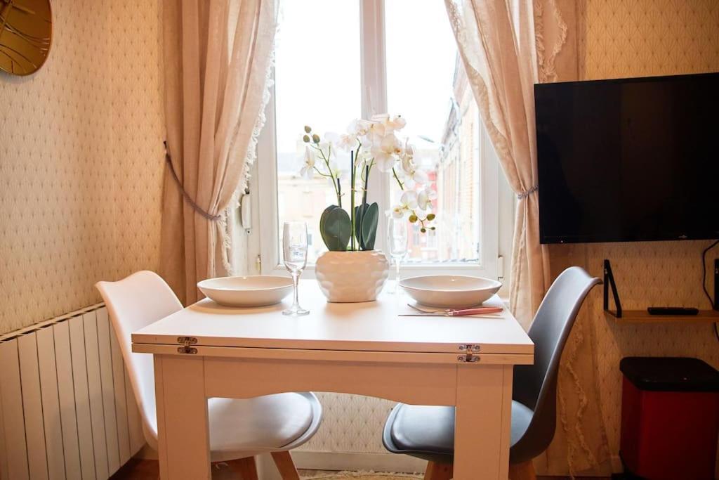 Studio Exotic - Proche Gare - Wifi - Netflix Amiens Dış mekan fotoğraf